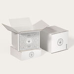 black ink shipping boxes